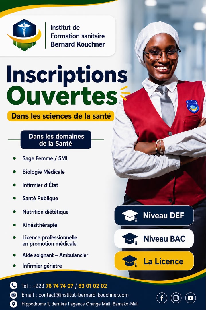 Rentrée 2026-2027 : les inscriptions sont ouvertes à l’IPFS-BK